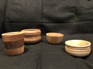 Wooden Cups and Bowls