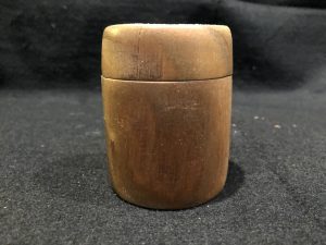 wooden sealed container
